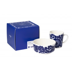 Arabia Beloved Patterns Esteri Gift Box Set Mug  0.3 L and Bowl 13 cm