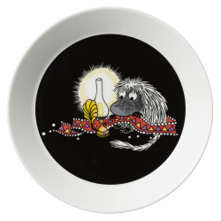 Moomin Plate Ancestor Black Arabia New 2016