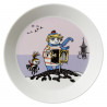 Moomin Plate Tooticky Violet Arabia New 2016
