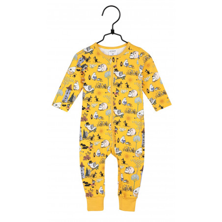 Moomin Retro Pyjamas Yellow 80