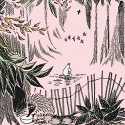 Moomin Napkins In the Wild Pink 33 cm Suomenkerta