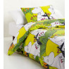 Moomin Sunny Eco Duvet Cover Pillow Case 150 x 210 cm Finlayson