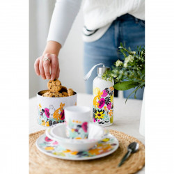 Moomin Papaya Round Tin Box Size S