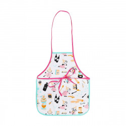 Moomin Little My Baking Children  Apron in Tin Box Pastel Martinex