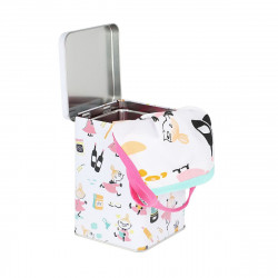 Moomin Little My Baking Children  Apron in Tin Box Pastel Martinex