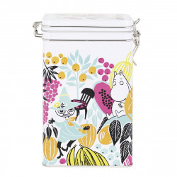 Moomin Papaya Coffee Tea Tin Box  
