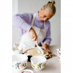 Pippi Longstocking Baking Mixing Bowl Pink L 1.9 L