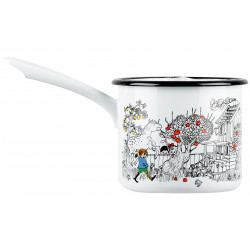 Pippi Longstocking the Way Home Enamel Saucepan 1.3 L