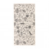 Iittala Oiva Toikka Bath Towel Frutta Black 70 x 140 cm
