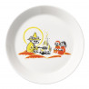 Moomin Red Cross Plate 19 cm ABC Snufkin 2022