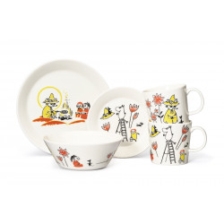 Moomin Red Cross Bowl 15 cm ABC Snufkin 2022