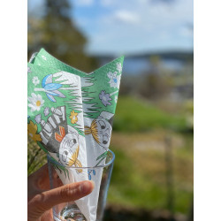 Moomin Napkins Little My on the Meadow 33 x 33 cm 20 pcs