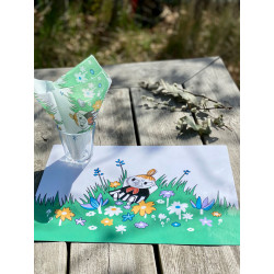 Moomin Napkins Little My on the Meadow 33 x 33 cm 20 pcs