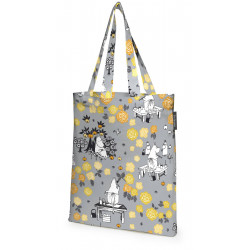 Moomin Tote Bag Moominmamma Dream Grey Yellow Orange 36 x 42 cm Finlayson