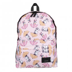 Moomin Nipsu Backpack Drops Pink