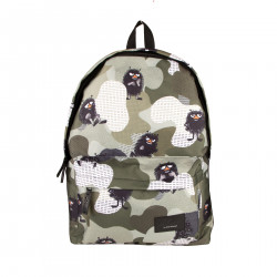 Moomin Nipsu Backpack Hiding Olive