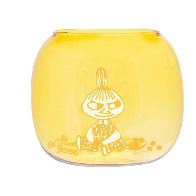 Moomin Tea Light Holder Bowl Little My Yellow 11 x 9.5 cm