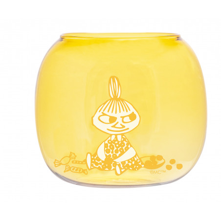 Moomin Tea Light Holder Bowl Little My Yellow 11 x 9.5 cm