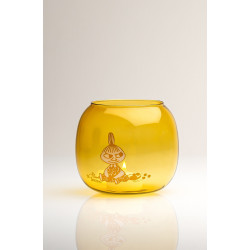 Moomin Tea Light Holder Bowl Little My Yellow 11 x 9.5 cm