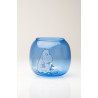 Moomin Tea Light Holder Bowl Moomintroll Blue 11 x 9.5 cm