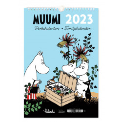 Moomin 2023 Family Calendar Putinki 23 x 34 cm