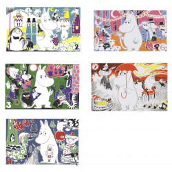 Moomin Set of 5 Posters Moomintroll 24 x 30 cm Set 23