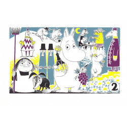 Moomin Set of 5 Posters Moomintroll 24 x 30 cm Set 23