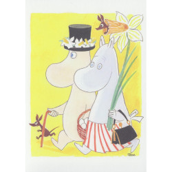 Moomin Postcard Set of 5 Putinki