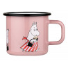 Moomin Enamel Mug Moominmamma Retro Pink 0.37 L