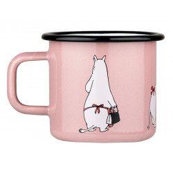 Moomin Enamel Mug Moominmamma Retro Pink 0.37 L