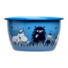 Moomin Enamel Bowl Friends Blue 0.3 L Muurla