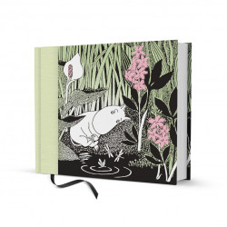 Moomin Clothbound Hardback Notebook Thoughtful Moomin Putinki 20.5 x 16.5 cm