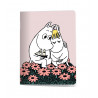Moomin Small Notebook 9 x 12 cm Moomintroll and Snorkmaiden Hug