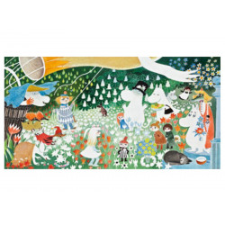Moomin Tove 100 Greeting Card with Envelope Dangerous Journey