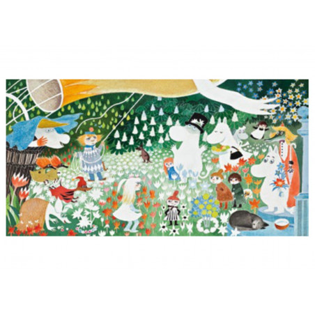 Moomin Tove 100 Greeting Card with Envelope Dangerous Journey