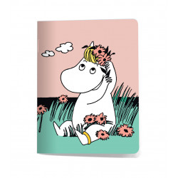 Moomin Small Notebook 9 x 12 cm Snorkmaiden Flower Wreath
