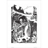 Moomin Poster Moominpappa Exploits Tove Jansson 50 x 70 cm