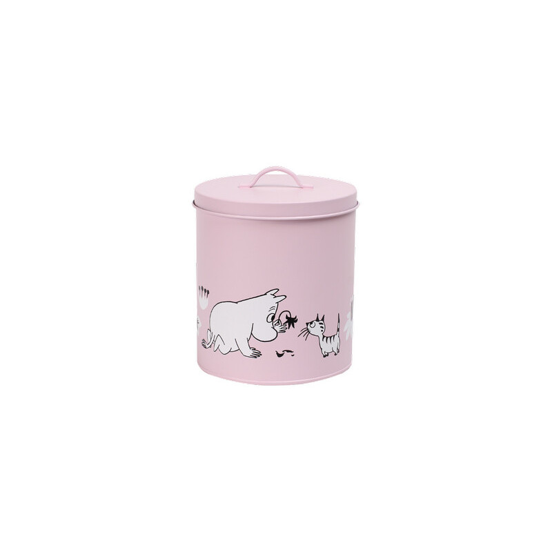 Moomin for Pets Tin Jar Pink 19 cm