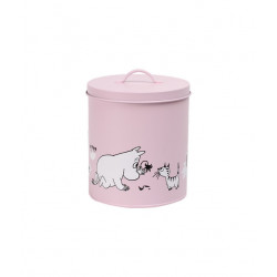 Moomin for Pets Tin Jar Pink 19 cm