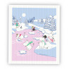 Moomin Dishcloth Winter Wonders 2022  17 x 20 cm