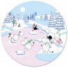 Moomin Pot Coaster Winter Wonders  2022 21 cm