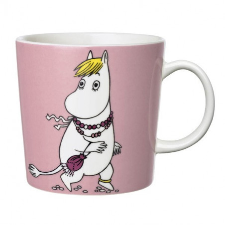 Moomin Mug Arabia Snorkmaiden Pink 2013 0.3 L Arabia