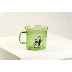 Moomin Borosilicate Glass Mug Snufkin 0.35 L Green