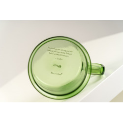 Moomin Borosilicate Glass Mug Snufkin 0.35 L Green