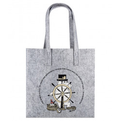 Moomin Felt Tote Bag The Adventurer r-pet 40 x 40 cm