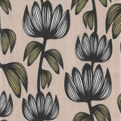 Finlayson Paper Napkins Alma Beige 20 pcs 33 cm