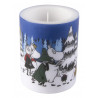 Moomin Candle Winter Forest 12 cm - OUTLET