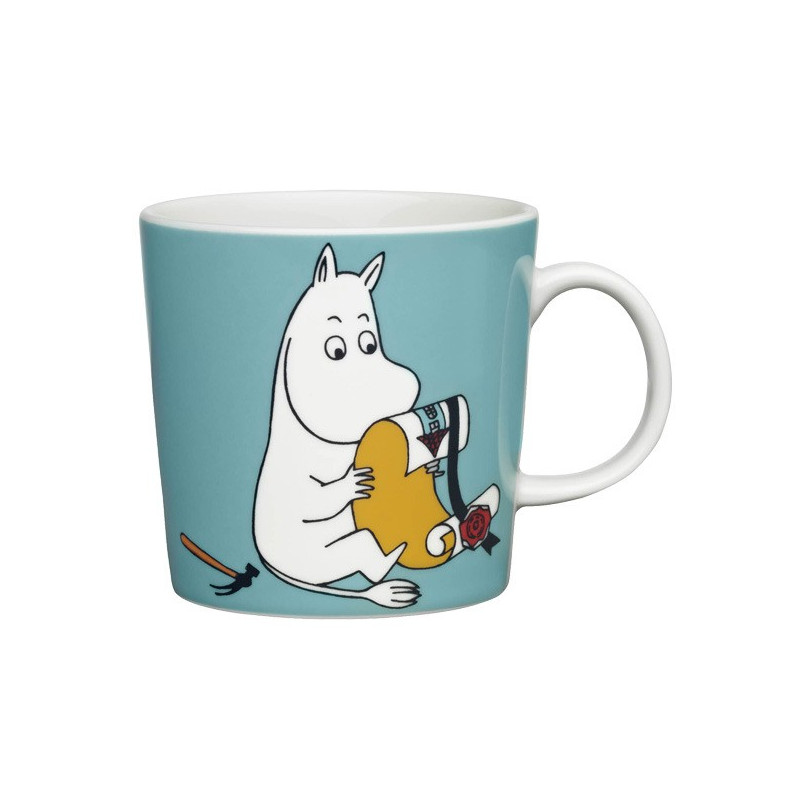 Moomin Mug Arabia Moomintroll Turquoise 2013 0.3 L Arabia