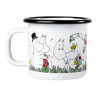 Moomin Enamel Mug Happy Family 0.15 L Muurla Outlet 40%