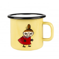 Moomin Enamel Mug 0.25 L Little My Retro Yellow Outlet 20%